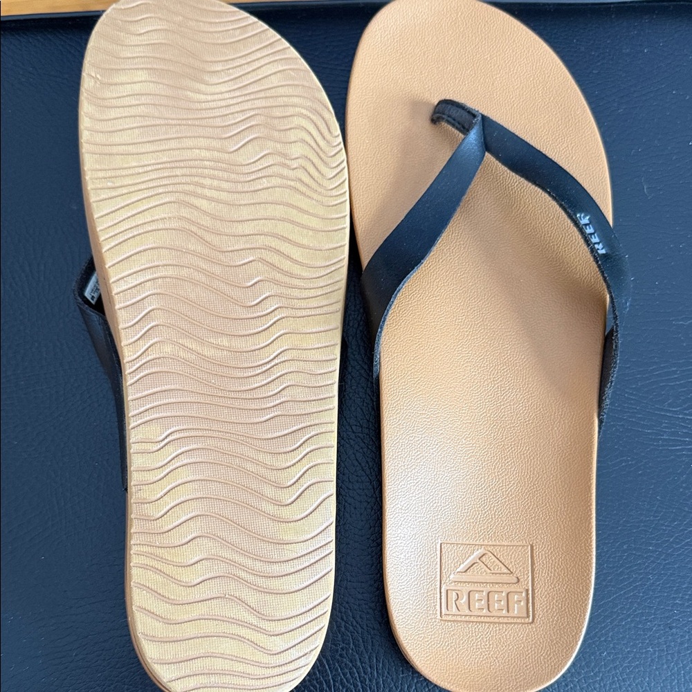 Reef Black and Brown Sandals